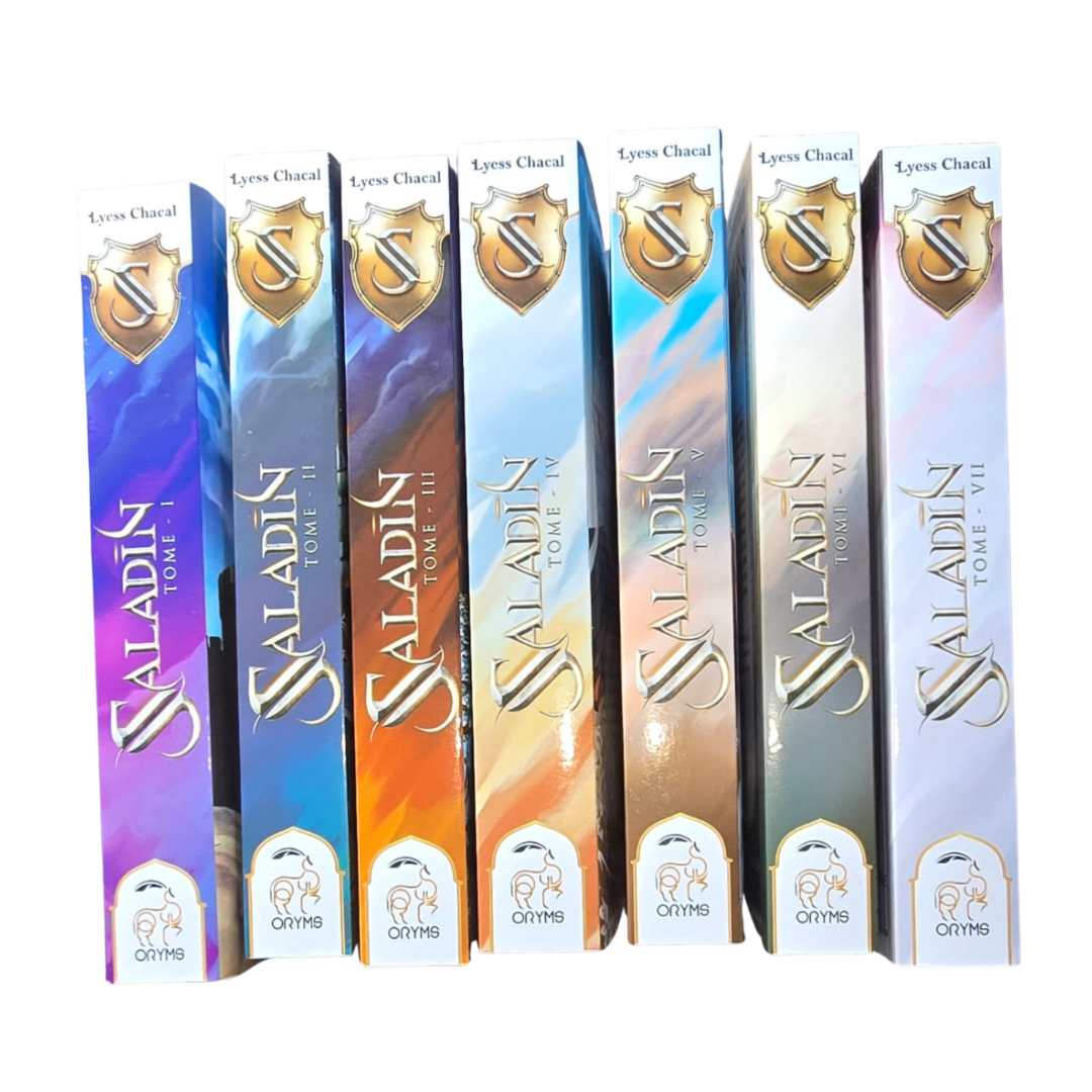Pack Saladin – Saga complète L’Anneau magique, 7 tomes