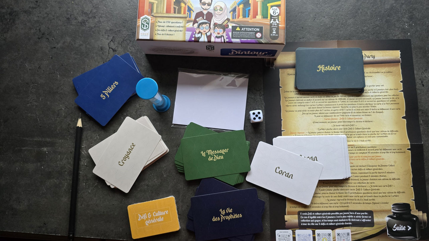 DinTour Pocket – Jeu islamique de poche éducatif