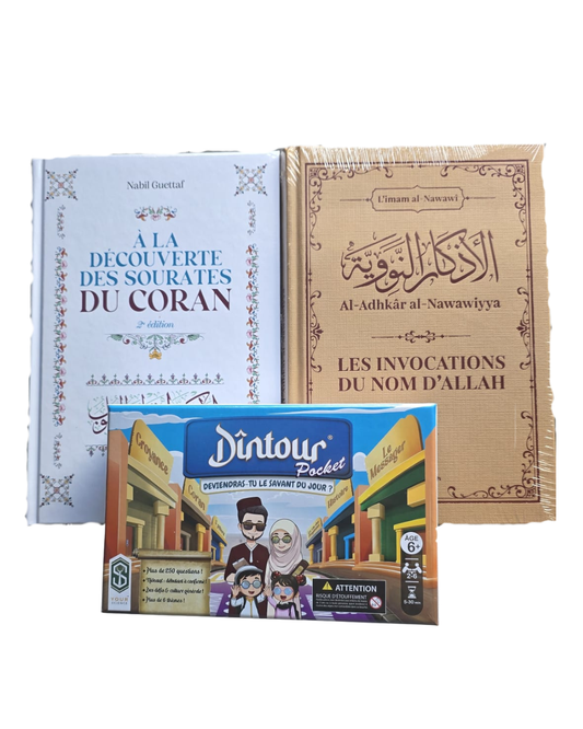 Pack Famille – Coran, Adhkar & DînTour Pocket