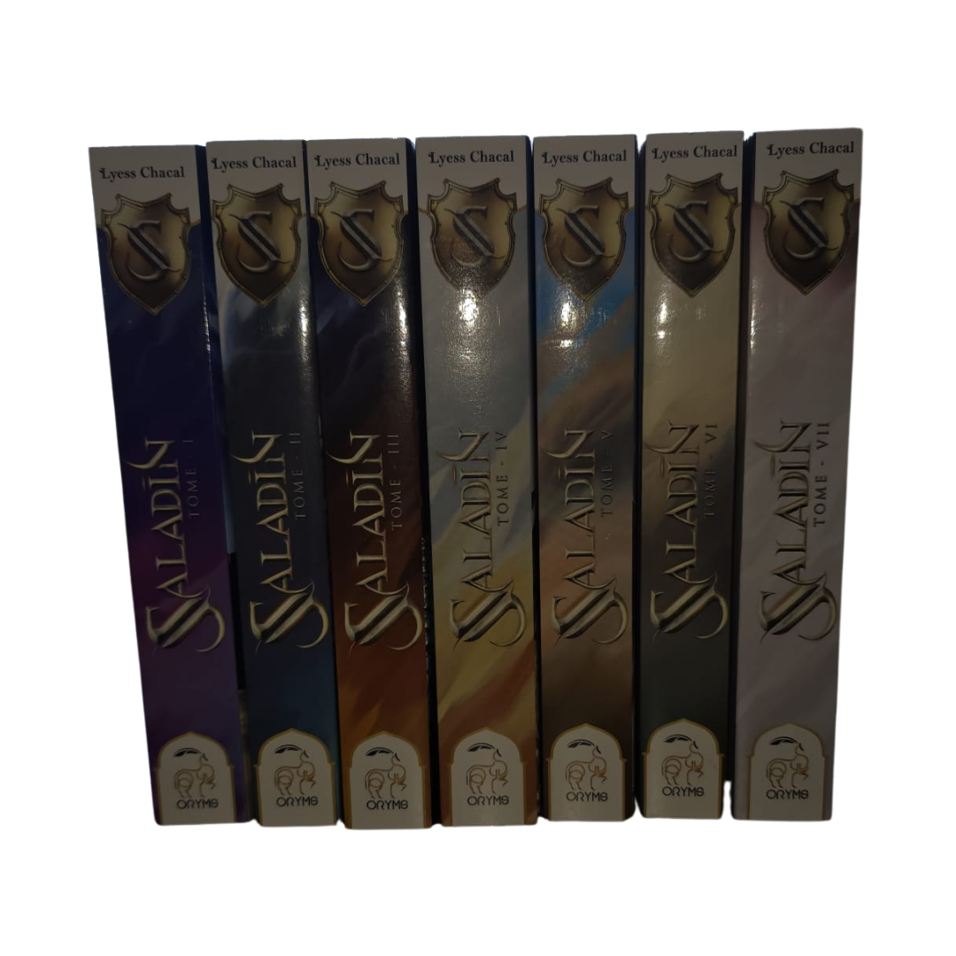 Pack Saladin – Saga complète L’Anneau magique, 7 tomes